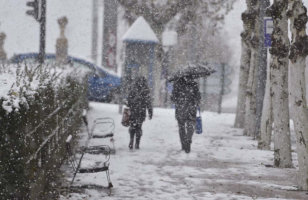 Nieve en León