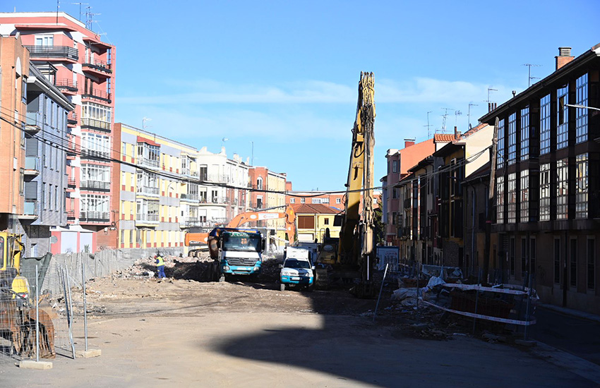 Obras de la Ronda Interior en León