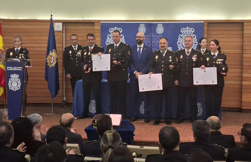 Policía Nacional en León