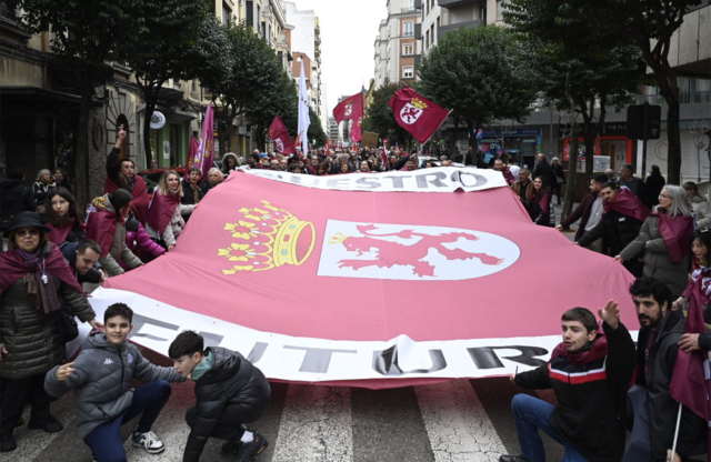 Manifestación por el futuro de León