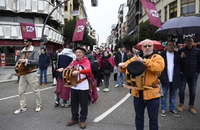 Manifestación por el futuro de León