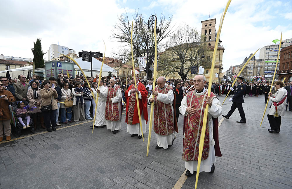 Procesión de las Palmas en León
