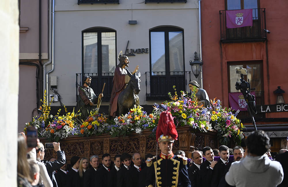 Procesión de las Palmas en León