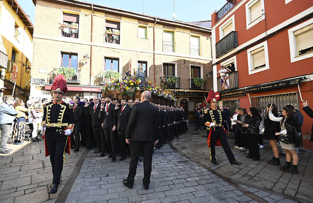 Procesión de las Palmas en León